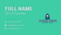 Scary Halloween Skull Business Card Image Preview