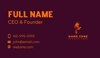 Phoenix Fire Bird  Business Card Image Preview