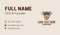 Lumberjack Axe Man  Business Card