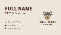 Lumberjack Axe Man  Business Card