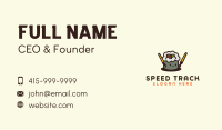Cute Sushi Restaurant Mascot Business Card
