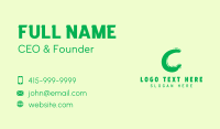 Green Juice Business Card example 4
