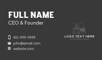 Dining Chair Business Card example 2
