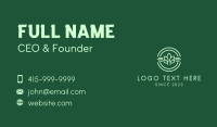 Organic Plant Badge  Business Card