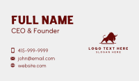 Native Wild Buffalo  Business Card