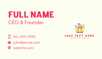 Preschool Math Number Business Card