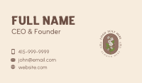 Philippine Sampaguita Flower Business Card