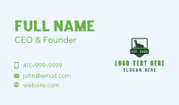 Gardening Lawn Mower Business Card