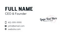 French Bread Business Card example 3