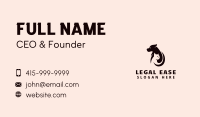Animal Pet Shop Veterinary Business Card