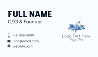 Fish Pond Business Card example 4
