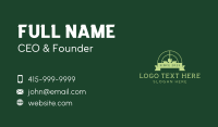 Gardening Grass Shovel Business Card