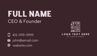 Realty Apartment Building Business Card