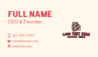 Spartan Warrior Game Character Business Card