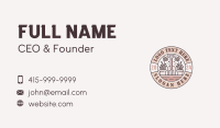 Garden Fork Gardening Business Card