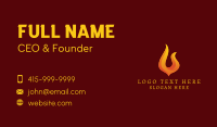 Campfire Business Card example 4
