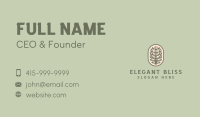 Mangrove Oval Business Card