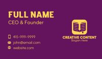 Bookmark Business Card example 4