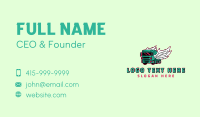 Logistics Truck Wings Business Card