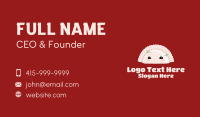 Chinese Restaurant Business Card example 1