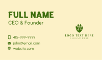 Green Eco Shield  Business Card