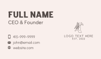 Hammer Hand Tool Business Card