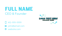 Music Hand Rock Sign Business Card Design