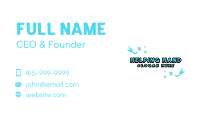 Music Hand Rock Sign Business Card Image Preview