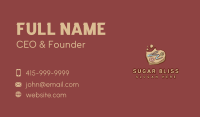 Sugar Heart Cookie Business Card Image Preview