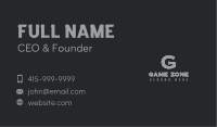 Heavy Business Card example 4