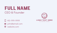 Oral Hygiene Business Card example 4