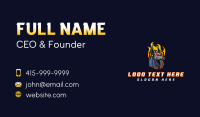 Anubis Gaming Mythology Business Card