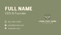 Tree Garden Wellness Business Card Design