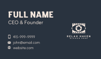 Film Shutter Photography Business Card