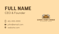 Hammer Cabin Nail Business Card