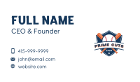 Baseball Bat Shield Business Card Image Preview