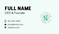 Event Business Card example 1