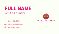 Lotus Healing Flower Business Card