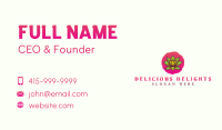 Lotus Healing Flower Business Card Design