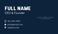 Unique Media Studio Business Card