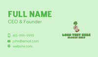 Irish Clover Hand  Business Card