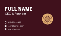 Wood Worker Business Card example 3