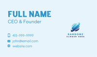 Global Blue Company Business Card