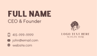 Hairdresser Business Card example 3