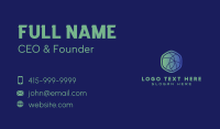 Hexagon Web Developer Business Card