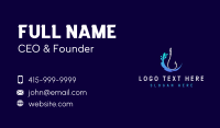 Marine Fishing Hook Business Card
