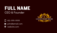 Shield Crown Royalty Business Card