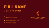 Griller Business Card example 1