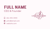 Needle Thread Sewing Business Card