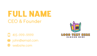 Fun Inflatable Castle Business Card